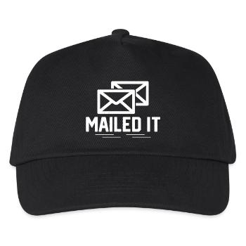 Mailed It Mailman Postal Worker - Kids’ Baseball Cap - black - Front