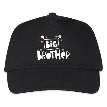 Großer Bruder - Kinder Basecap - Schwarz - Vorne