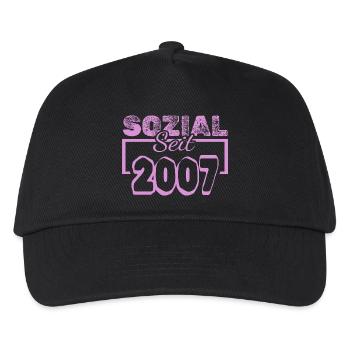 2007 - Kids’ Baseball Cap - black - Front