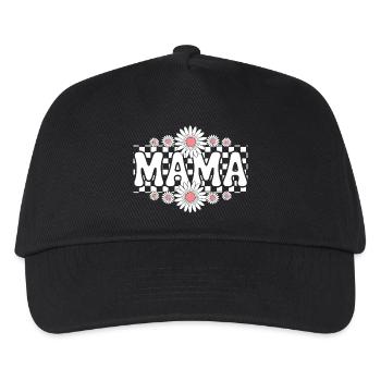 mama - Kids’ Baseball Cap - black - Front