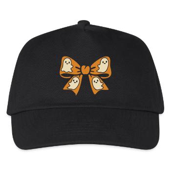 Stitch with ghosts motif - Kids’ Baseball Cap - black - Front