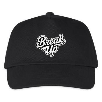 Conception typographique audacieuse de rupture urbaine - Casquette de baseball Enfant - noir - Devant