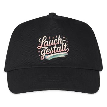 Leek Shape - Deutsche Gym Memes - Kids’ Baseball Cap - black - Front