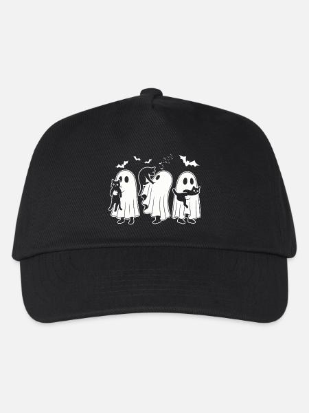 Halloween Cat Lovers - Kinder Basecap - Schwarz