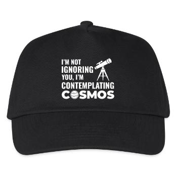 Astronomy Solar System Design  - Kids’ Baseball Cap - black - Front