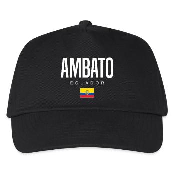 Ambato Ecuador Ecuadorians - Kids’ Baseball Cap - black - Front