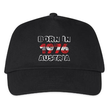 1976 - Kinder Basecap - Schwarz - Vorne