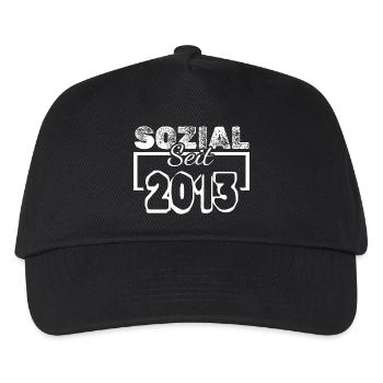 seit 2013 - Kinder Basecap - Schwarz - Vorne