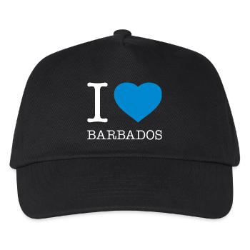 I love Barbados - Kids’ Baseball Cap - black - Front