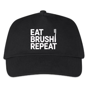 Dentist Practice Oral Health Design - Kids’ Baseball Cap - black - Front
