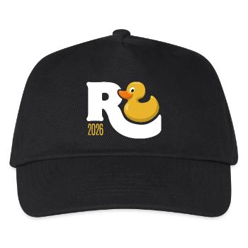 Gummy Duck Pension 2026 - Retirement - Pension - Kids’ Baseball Cap - black - Front