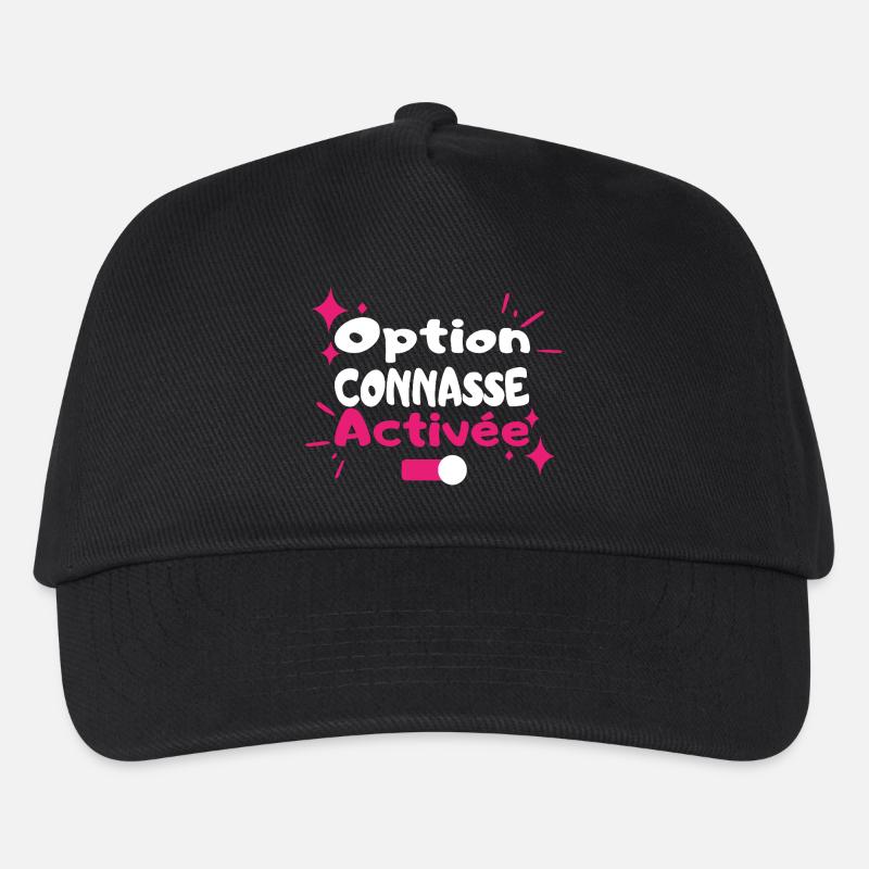 Diva Enabled Option - Kids’ Baseball Cap - black
