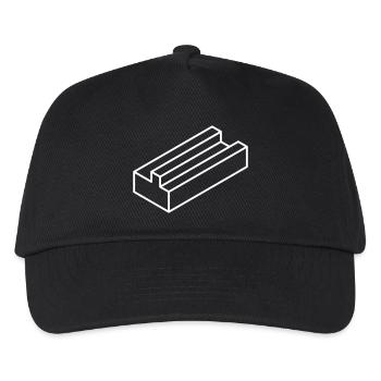 Forme impossible – illusion d’optique pour les nerds - Casquette de baseball Enfant - noir - Devant
