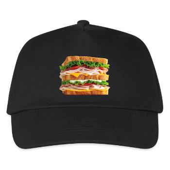Sandwich - Kids’ Baseball Cap - black - Front