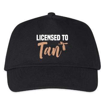 Spray Tan Technician Professionals Kit Spray Tan - Kinder Basecap - Schwarz - Vorne