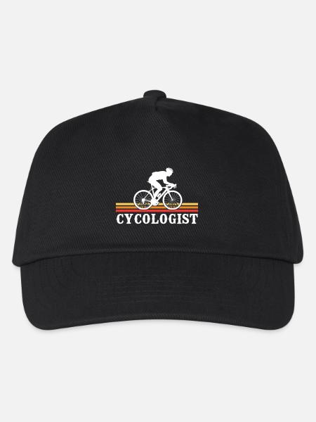Cyclisme cycologue - Casquette de baseball Enfant - noir