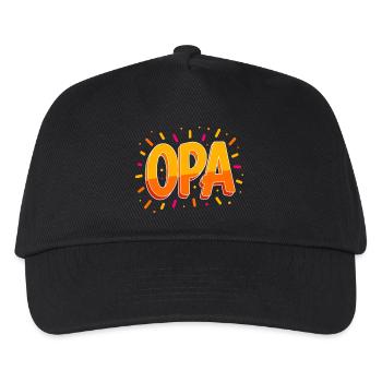 Grandpa Grandpa Vintage - Kids’ Baseball Cap - black - Front