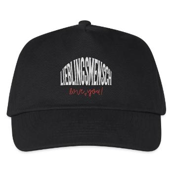Favorite person - Kids’ Baseball Cap - black - Front