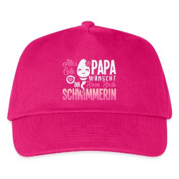 All the best dad wishes you your best swimmer - Kids’ Baseball Cap - fuchsia - Front