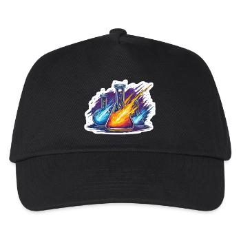 Lab Geek Quadrantid Meteor Shower Lab Experiment - Kids’ Baseball Cap - black - Front