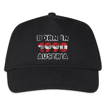 1990 - Kinder Basecap - Schwarz - Vorne