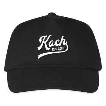 Chef Chefs Cuisine Loisir Chef Cuisine Vêtements de cuisine Cuisine - Casquette de baseball Enfant - noir - Devant
