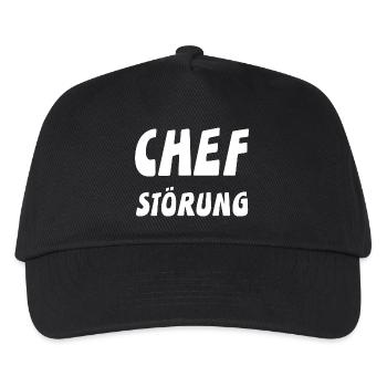 chef - Kids’ Baseball Cap - black - Front