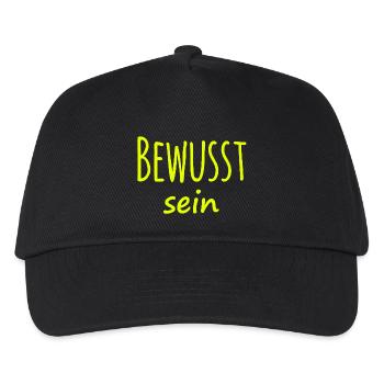 Lustiger Spruch witziger Spruch - Kinder Basecap - Schwarz - Vorne