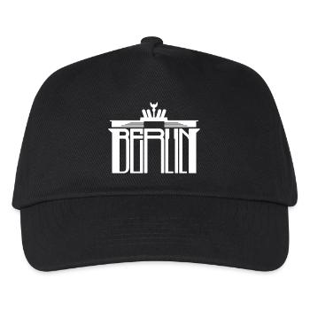 Berlin, Deutschland, Hauptstadtreise, Touristen Deutsche, - Kinder Basecap - Schwarz - Vorne