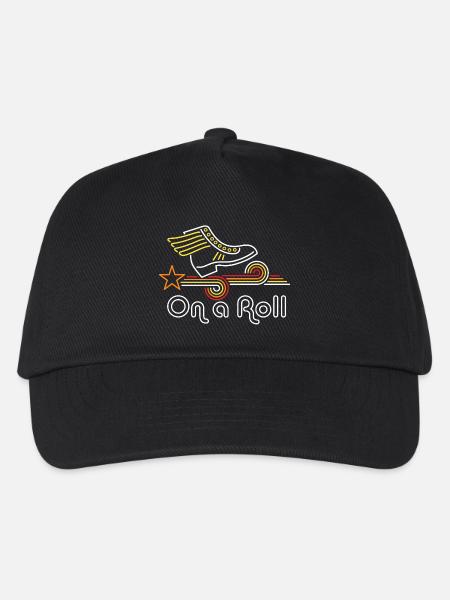 On a Roll - Kids’ Baseball Cap - black
