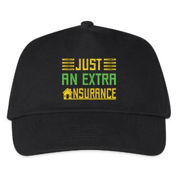 Insurance Agent Just An Extra Funny Insurance - Kids’ Baseball Cap - black - Front
