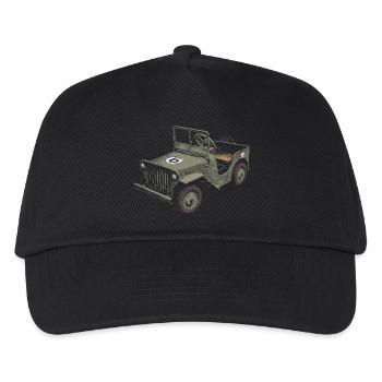 Caisse à savon - Casquette de baseball Enfant - noir - Devant