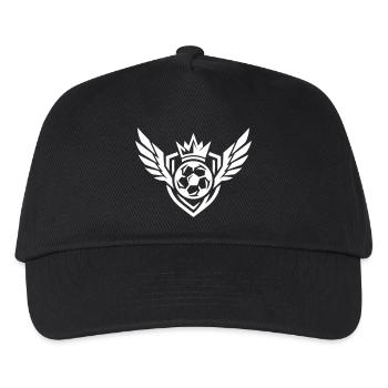 Football Coat of Arms - Kids’ Baseball Cap - black - Front