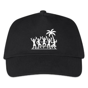 Holiday Party Beach Team - Kids’ Baseball Cap - black - Front