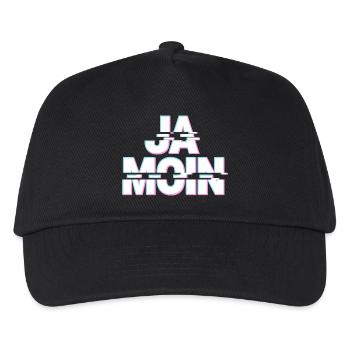 Ja Moin Norddeutschland Hamburg Gamer Meme Moin - Kids’ Baseball Cap - black - Front