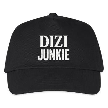DIZI Junkie Turc Turc Dictons - Casquette de baseball Enfant - noir - Devant