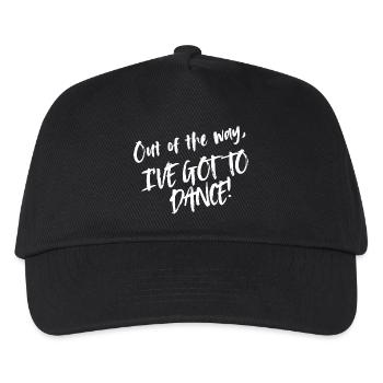Poussez-vous, je dois danser - Casquette de baseball Enfant - noir - Devant