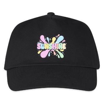 Sunshine Splash - Kids’ Baseball Cap - black - Front