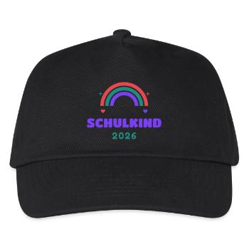 Écoliers 2026 Rainbow - Inscription scolaire - Casquette de baseball Enfant - noir - Devant