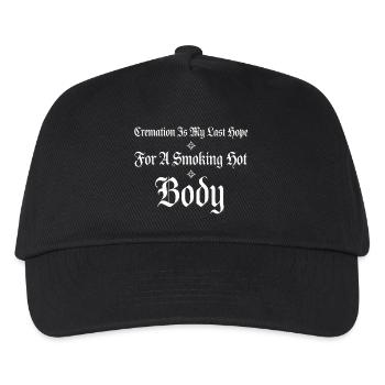 La crémation est mon dernier espoir Corps - Casquette de baseball Enfant - noir - Devant
