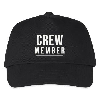 Un membre d’équipe de frappe Événement du personnel de l’équipe Modern Schmal - Casquette de baseball Enfant - noir - Devant