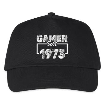 Gamer 1973 - Kids’ Baseball Cap - black - Front