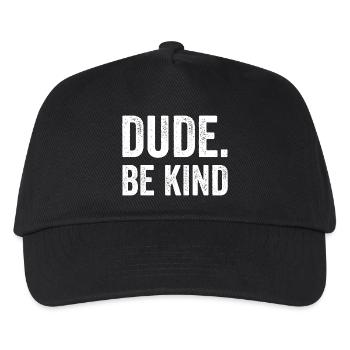 Day of solidarity and awareness for the E - Kids’ Baseball Cap - black - Front