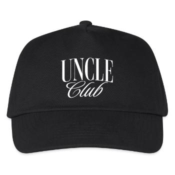 Onkel Club - Kinder Basecap - Schwarz - Vorne