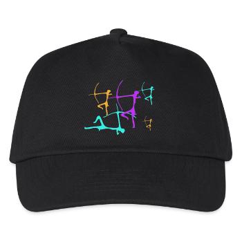 Prehistoric archers 3 - Kids’ Baseball Cap - black - Front