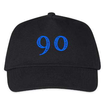 90 YEARS. 90th ANNIVERSARY. ANNIVERSARY 90 YEARS. 90 - Kids’ Baseball Cap - black - Front