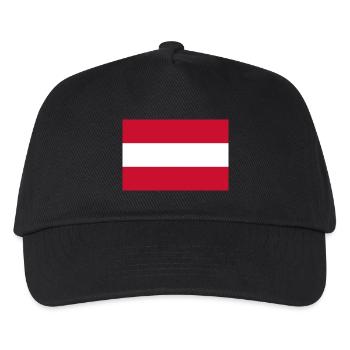 Austria - Kids’ Baseball Cap - black - Front