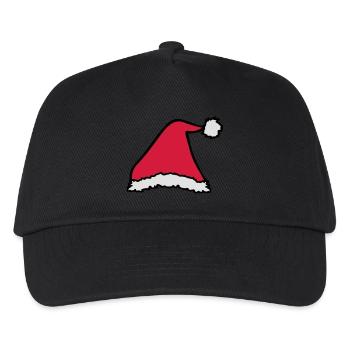 Santa Hat - Kids’ Baseball Cap - black - Front