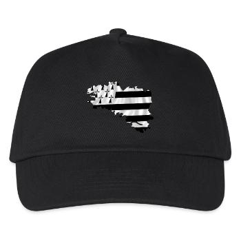 Map of Britain - Kids’ Baseball Cap - black - Front