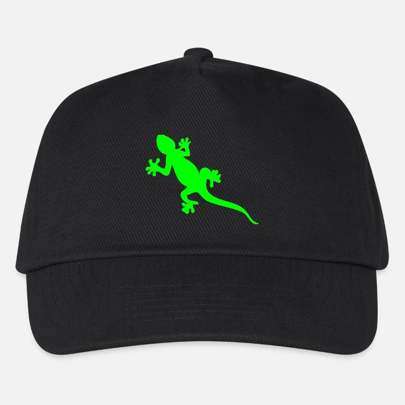 geko - Kinder Basecap - Schwarz